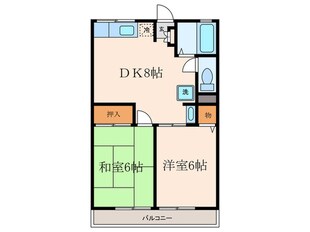 カサベルデの物件間取画像